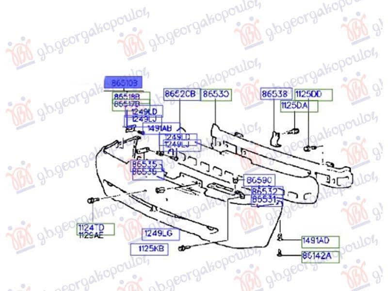 PREDNJI BRANIK 97-98