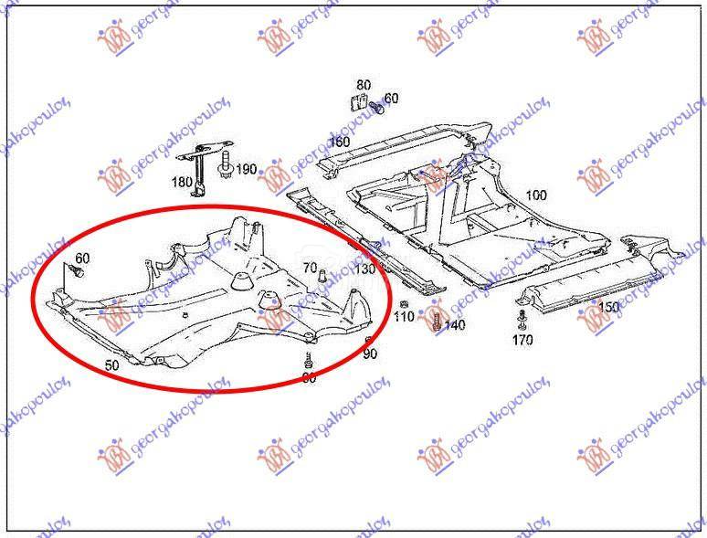 ZASTITA MOTORA PREDNJA