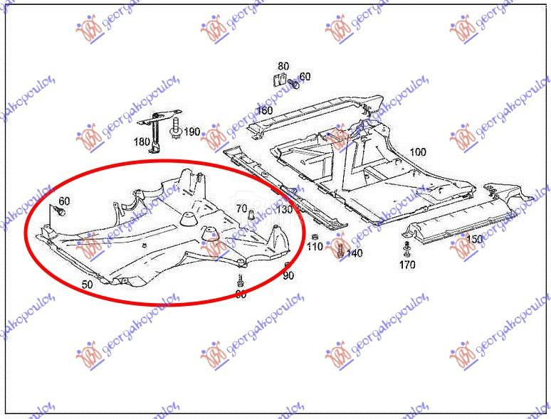 ZASTITA MOTORA PREDNJA