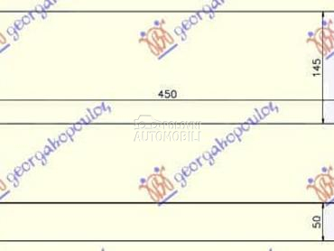 HLADNJAK INTERKULERA... za Mazda 3 od 2003. do 2007. god.
