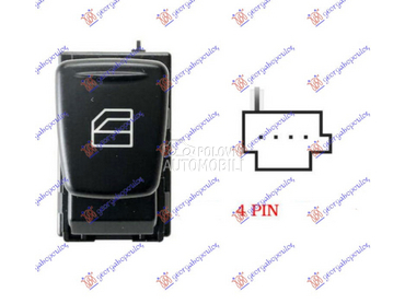 PREKIDAC U VRATIMA (4 PIN) za Smart ForTwo od 2007. do 2012. god.