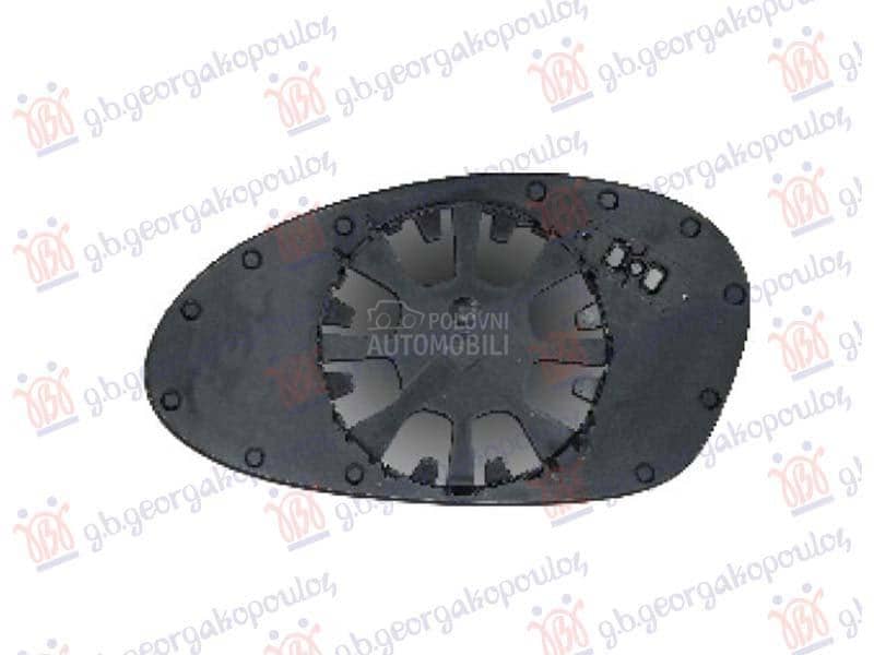 STAKLO RETROVIZORA PLAVO Desno