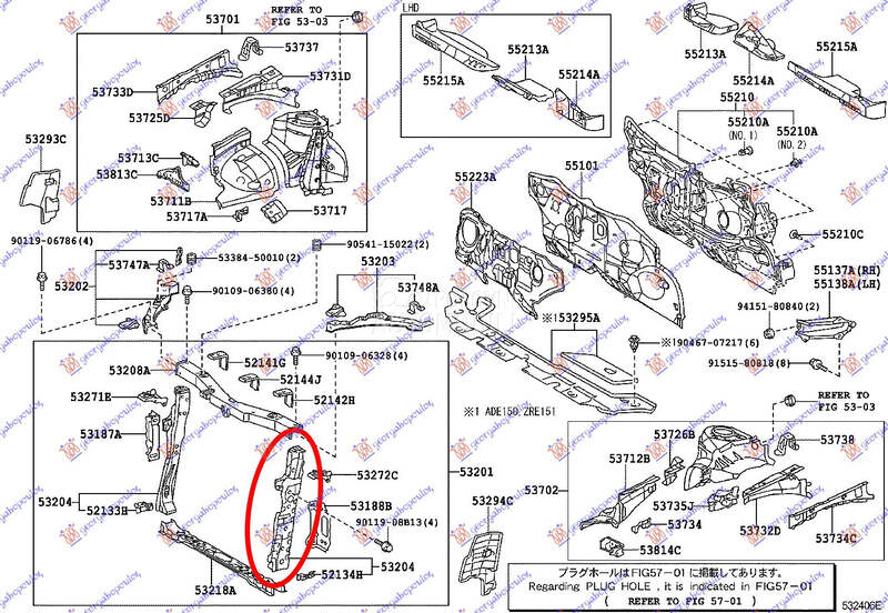 VEZNI LIM GORNJI VERTIKALNI ME