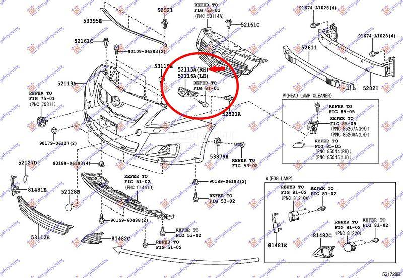 NOSAC PREDNJEG BRANIKA BOCNI P