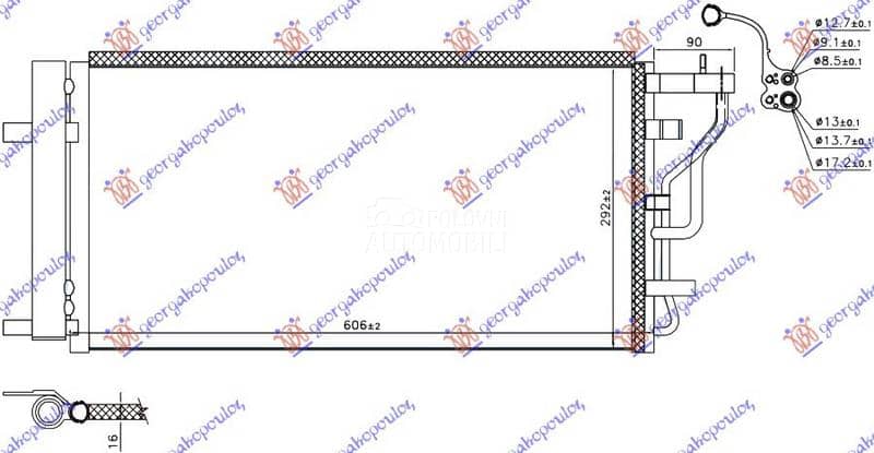 HLADNJAK KLIME 1.0-1.4...