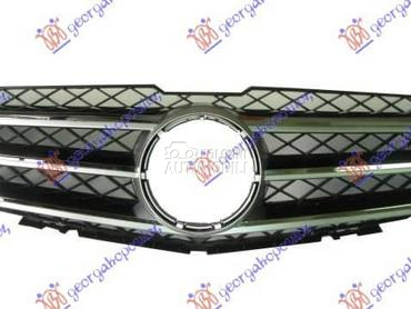 PVC MASKA HROM/SREBRNO-CRNA za Mercedes Benz GLK Klasa od 2008. do 2012. god.