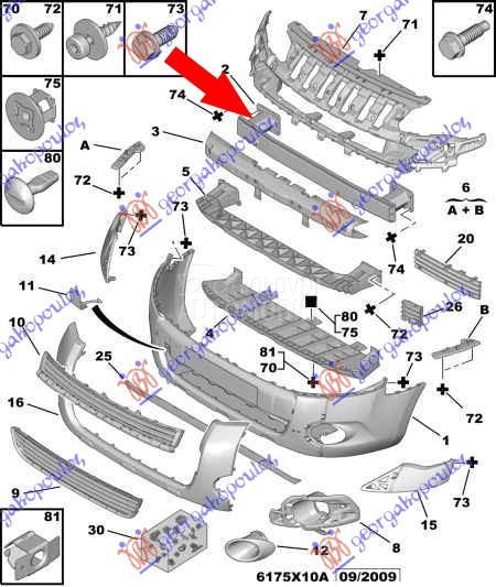 SINA PREDNJEG BRANIKA ALUMINIJ