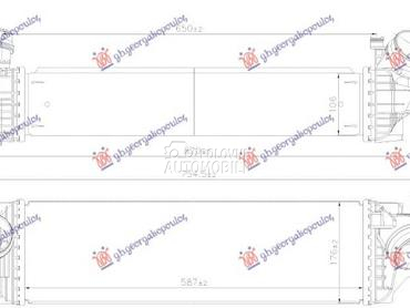 HLADNJAK INTERKULERA 2.0... za BMW X1 od 2015. do 2019. god.
