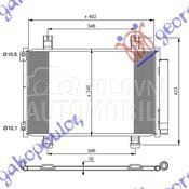 HLADNJAK KLIME 1.0/1.2 BENZIN