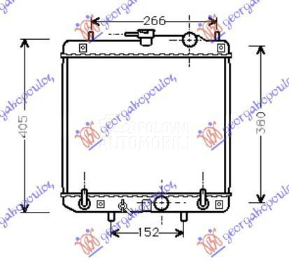 HLADNJAK MOTORA 1.0i 12V (AUTO