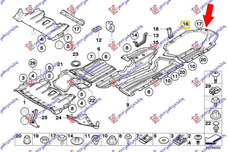 ZASTITA MOTORA ZADNJA