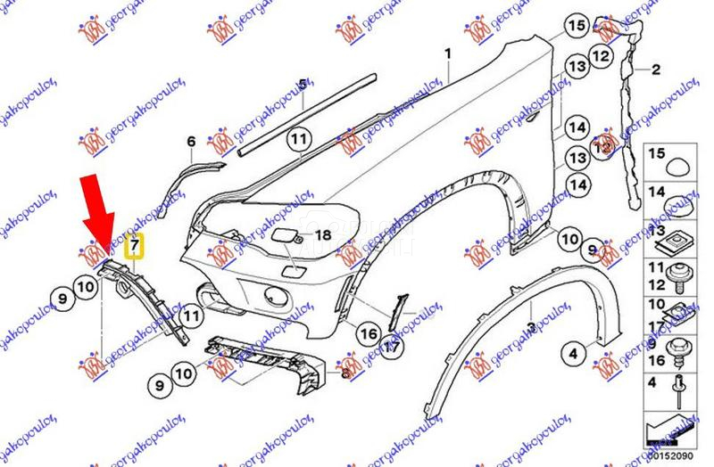 NOSAC PREDNJEG BLATOBRANA UNUT