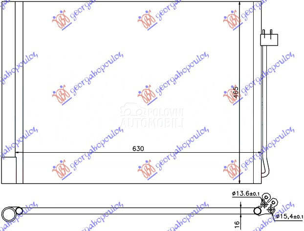 HLADNJAK KLIME BENZIN/DIZEL (5
