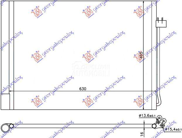 HLADNJAK KLIME BENZIN/DIZEL (5