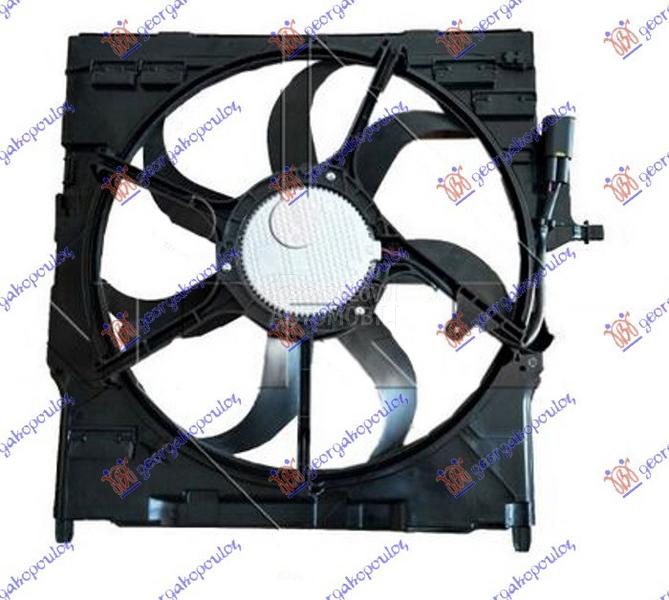 VENTILATOR KOMPLET (3.0-4.8 BE