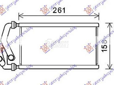 GREJAC KABINE za Honda CR-V od 2010. do 2013. god.