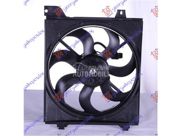 VENTILATOR HLADNJAKA KOMPLET ( za Kia Rio od 2005. do 2011. god.