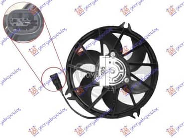 VENTILATOR KOMPLET... za Peugeot 807 od 2002. do 2014. god.