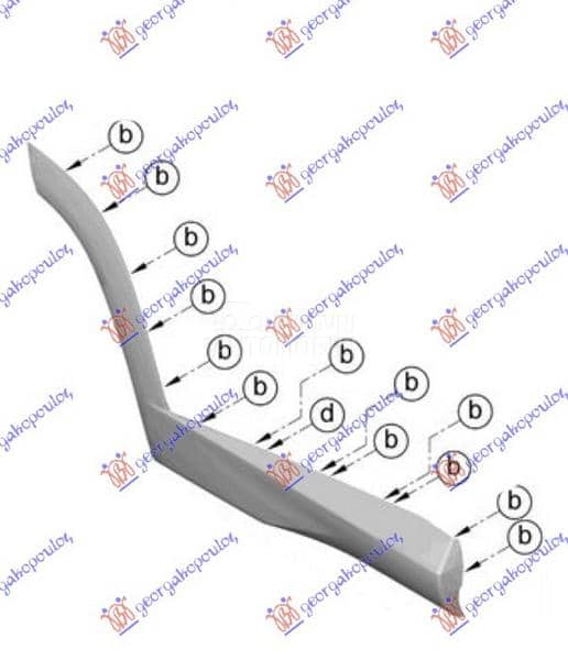 LAJSNA ZADNJIH VRATA Desno