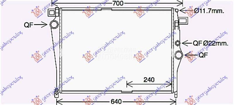 HLADNJAK MOTORA 1.6 DIZEL