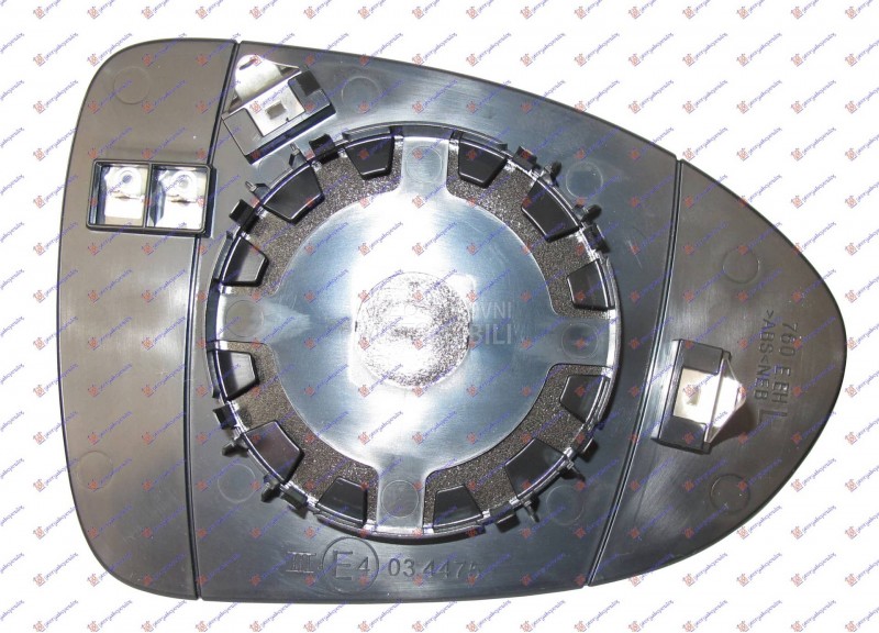 STAKLO RETROVIZORA Levo