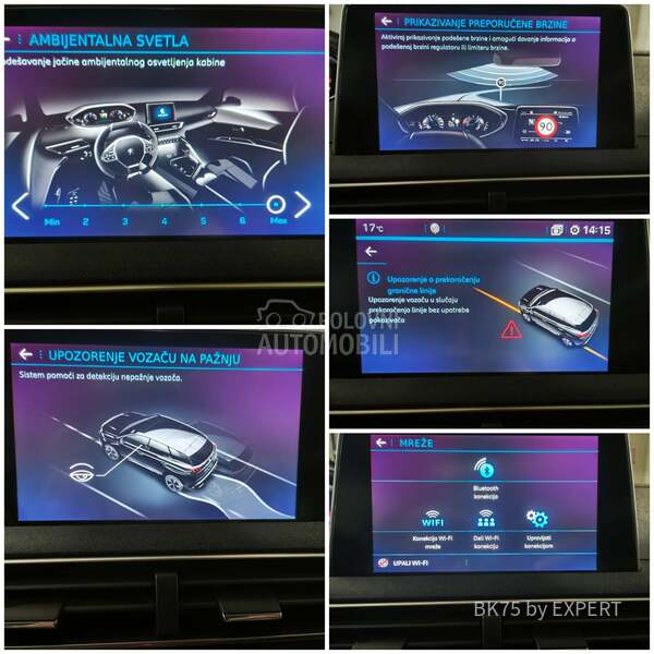 Peugeot 3008 8mm V.Ser. Pano Koza