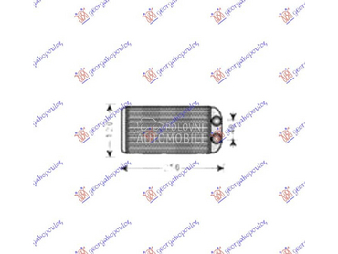 GREJAC KABINE za Toyota RAV 4 od 1995. do 1998. god.