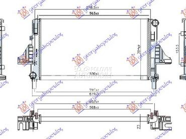 HLADNJAK MOTORA 0.7 BENZIN... za Smart Roadster od 2003. do 2007. god.