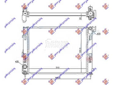 HLADNJAK MOTORA 1.0i 1.3... za Nissan Micra za 2017. god.