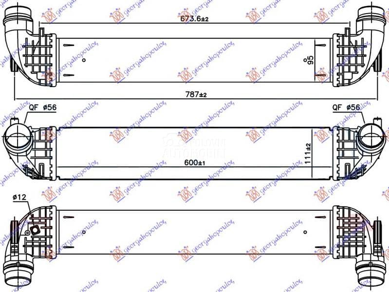 HLADNJAK INTERKULERA 1.4...