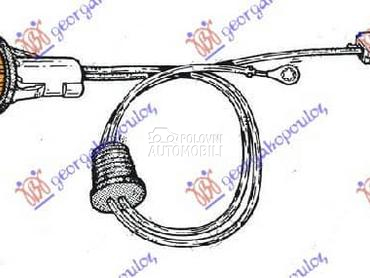 MIGAVAC U KRILU OKRUGLI za Opel Kadett od 1980. do 1985. god.