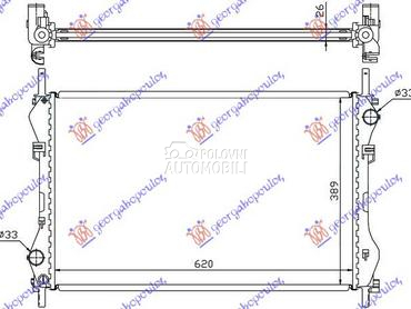 HLADNJAK MOTORA 2.4 TD-TDi (-A za Ford Transit Connect od 2000. do 2006. god.