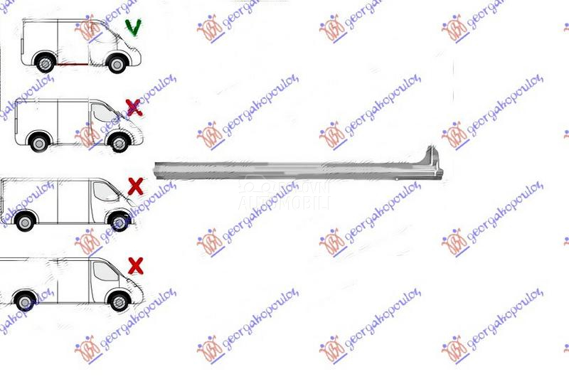 SAJTNA KLIZNIH VRATA (KRATKA S