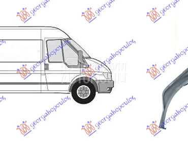 RUB UNUTRASNJI za Ford Transit Connect od 2006. do 2013. god.