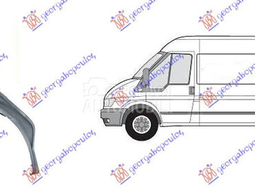 RUB UNUTRASNJI za Ford Transit Connect od 2006. do 2013. god.