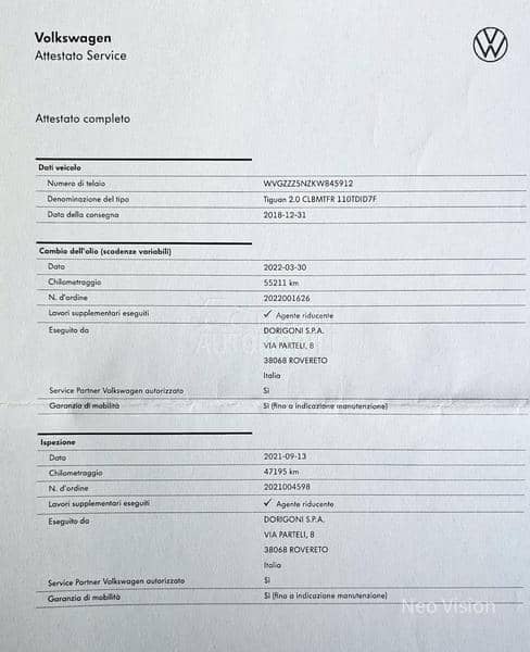 Volkswagen Tiguan 2.0 TDI R-line