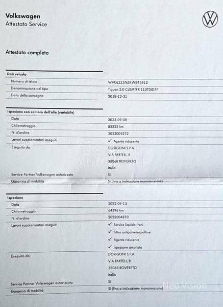 Volkswagen Tiguan 2.0 TDI R-line