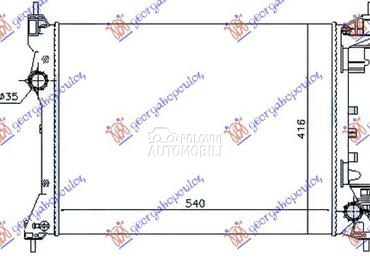 HLADNJAK MOTORA 1.4i 16V (54x4 za Alfa Romeo MiTo od 2008. do 2025. god.