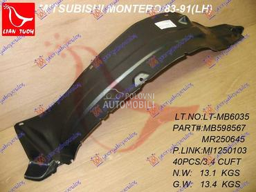 POTKRILO PLASTICNO za Mitsubishi Pajero od 1983. do 1992. god.