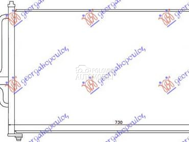 HLADNJAK KLIME 2.0/3.0 BENZIN za Mazda Tribute od 2002. do 2008. god.