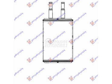 GREJAC KABINE (195x145x40) za Mazda Tribute od 2002. do 2008. god.