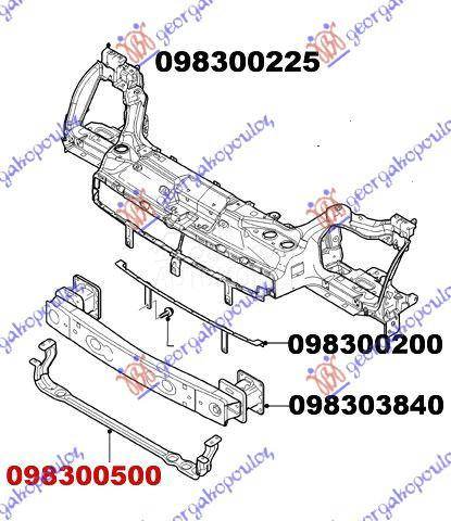 NOSAC HLADNJAKA DONJI