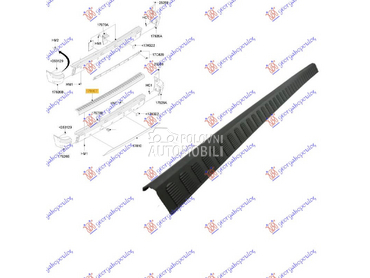 GAZISTE ZADNJEG BRANIKA za Ford Transit Connect od 2003. do 2010. god.