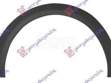 RUB PLASTICNI ZADNJEG BLATOBRA za Ford Transit Connect od 2010. do 2013. god.