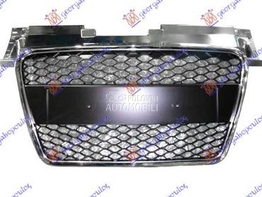 PVC MASKA HROM/CRNA (RS LOOK) za Audi TT od 2006. do 2014. god.