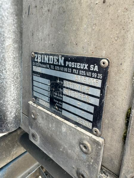 Mercedes Benz Sprinter 413CDi Kipper