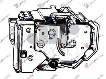 BRAVA ZADNJIH VRATA (CENTRALNO za Alfa Romeo Giulietta od 2010. do 2025. god.