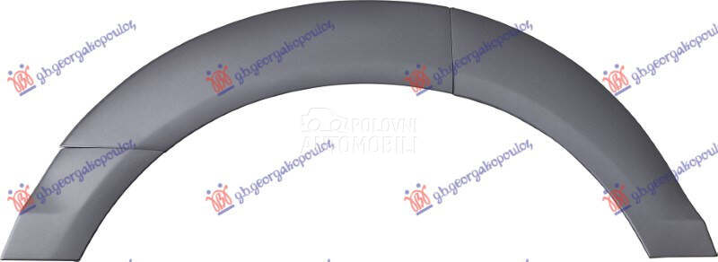 RUB PLASTICNI ZADNJIH VRATA/BL