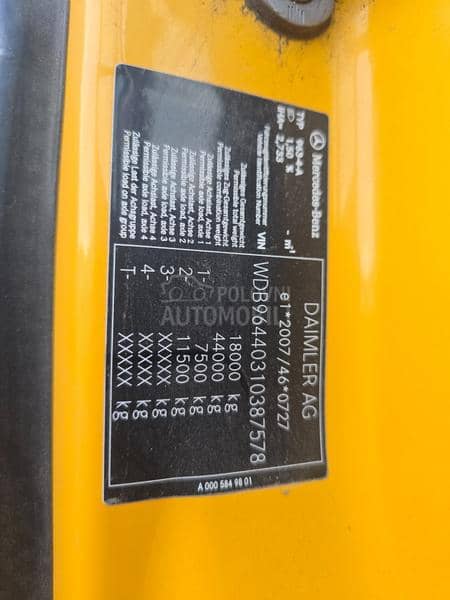 Mercedes Benz Arocs 1846 Hidrodrive