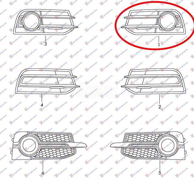 RESETKA PREDNJEG BRANIKA (SA M